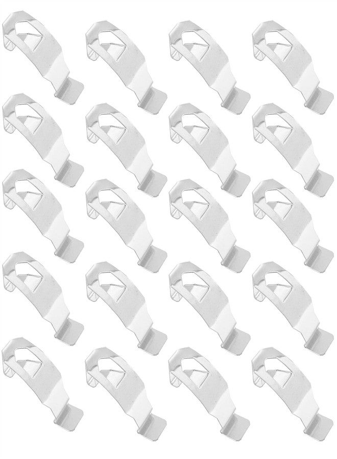 مشابك تثبيت إطار الصور من زانغك، مشابك تثبيت اللوحة الخلفية، مشبك دوار زنبركي معدني، لوازم تعليق، مثبتات لوحة خلفية فنية، 35 × 13 مم، 20 قطعة - Image 1